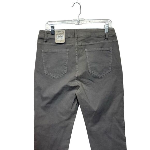 Nwt Bass Jeans gray crop fit size 12 - Picture 7 of 14